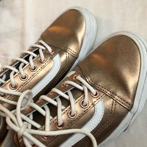 ROSE GOLD Vans Sneakers